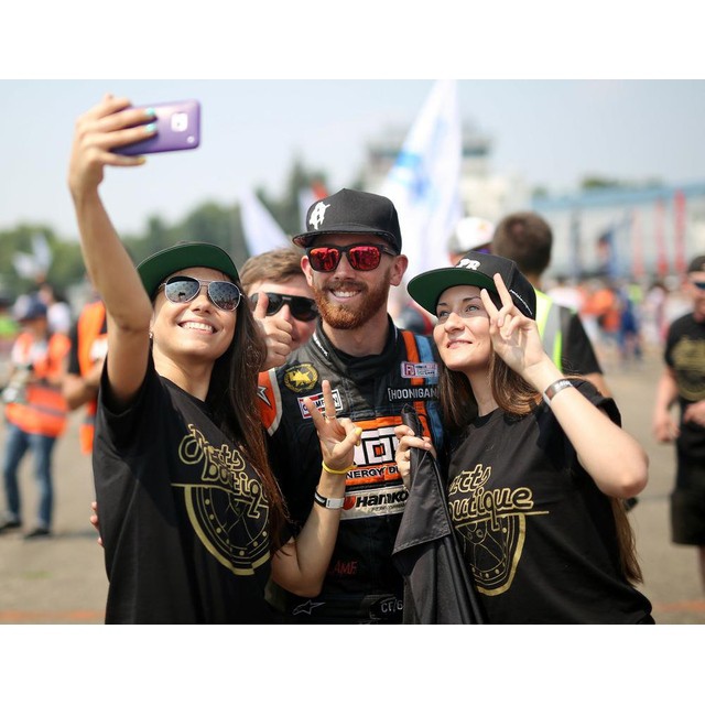 Who want to make selfie with @chrisforsberg64 ? #EEDC #GDrivedriftminsk #burnenergy #imfast #bulbash #drift #drifting Next round in Kaunas, Nemunring 3-4 july. See you soon !