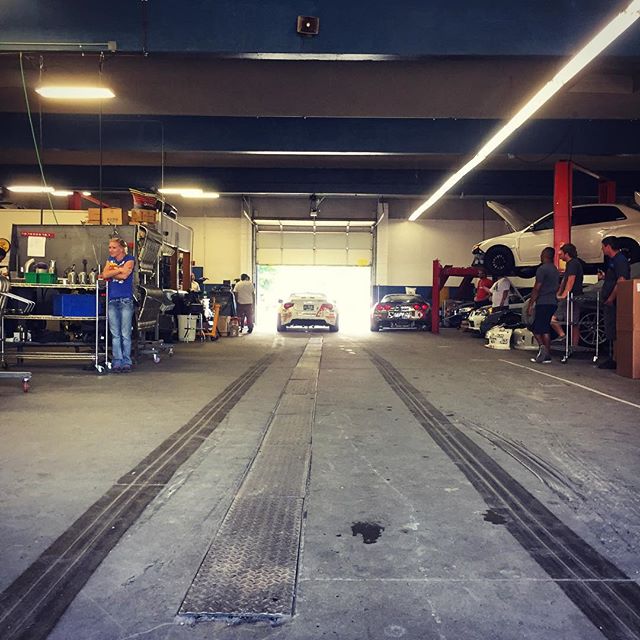 @ryantuerck showing us around @namelessperformance for a new episode of #GarageTours on @networka. Needless to say... It was a fun time! @valvoline