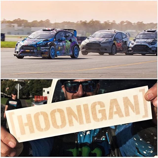 Congrats to @kblock43 for winning GRC this past weekend! You know what that means... Gold sticker time from @thehoonigans! Get your orders in! #goldsticker