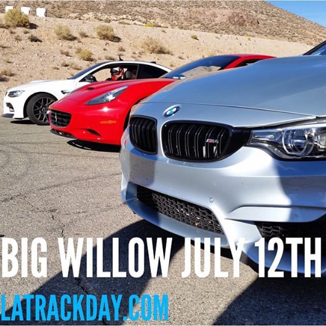 I will be attending the @la_trackday event tomorrow at Big Willow. There still are some open spots if you wanna drive! Check out latrackday.com #LATrackDay #LATD #dai9