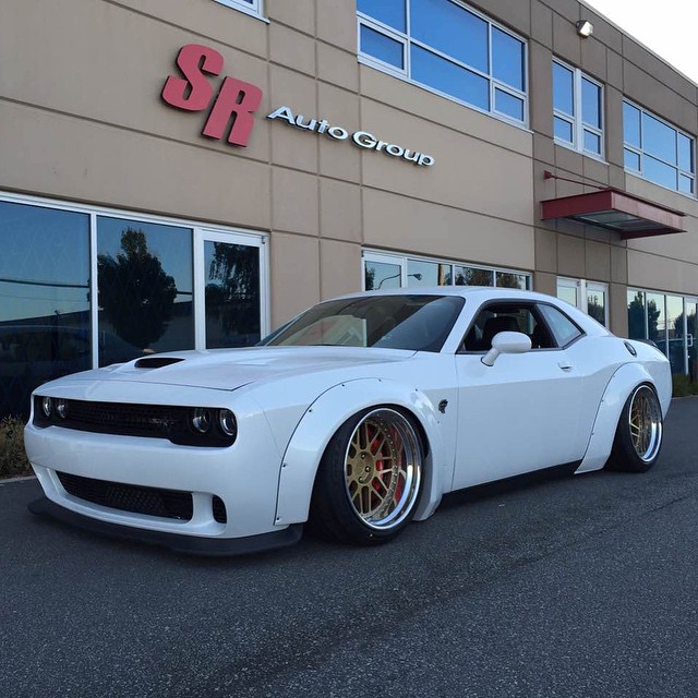 LB★Works challenger!! SR auto group from Vancouver!! #libertywalk #lbworks #lbperformance #challenger @cyrus_sr @srautogroup @purwheels
