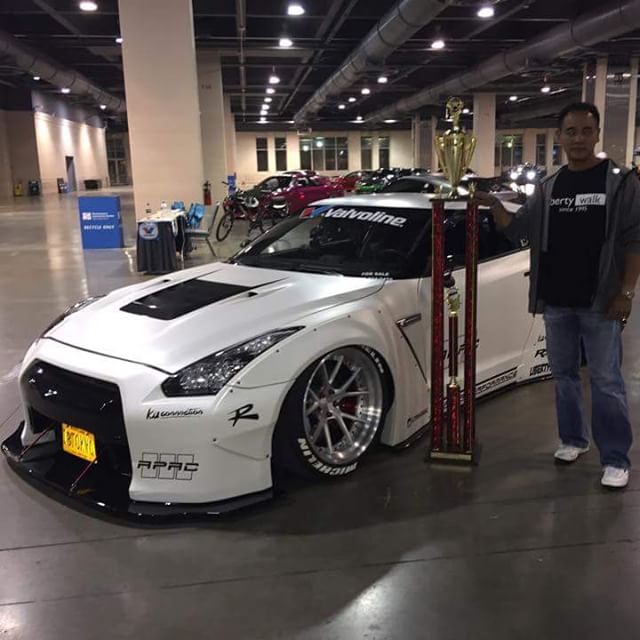 Molded LB WORKS GTR wins Best in Show at Hot Import Nights today 