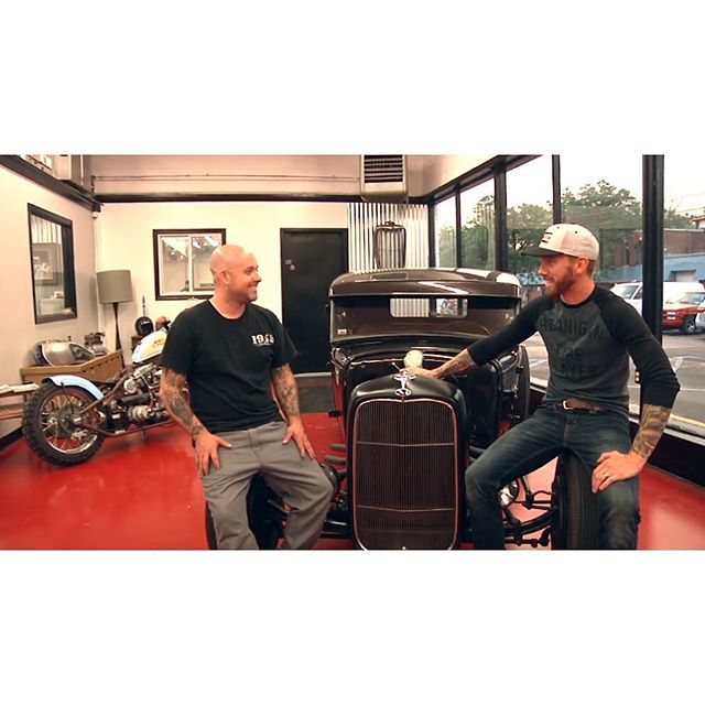 On this weeks #GarageTours I head up to Troy, NY to visit with my friend Jeremy Baye, owner of @1945speedandcustom. These guys are building classic hot rods with all the right parts. Click the link in my profile to see the video. @networka @valvoline