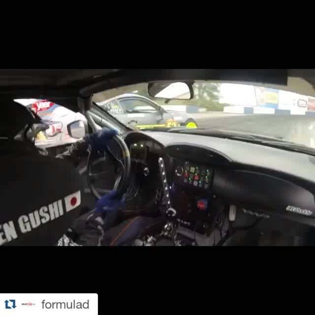 #Repost @formulad we just couldn't resist - master class by @kengushi look at him working ・・・ It's @kengushi here again. Hope I get to see battle with @ryantuerck like last year. #FDSEA can't come fast enough. The @greddyracing @scionracing #FRS has been refreshed with a new engine and way more power. See you guys soon! #Gushitakeover