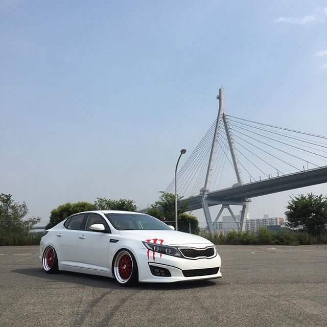 Shooting @d_legend_japan Kia K5 on WORK Meister M1 3pce 19inch today! #artofwheel