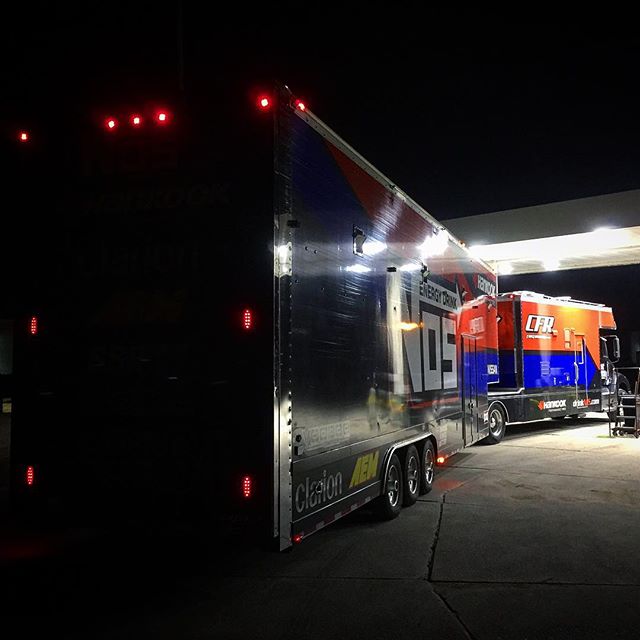 Somewhere in the Midwest. Living that trucker life. #roadwarriors