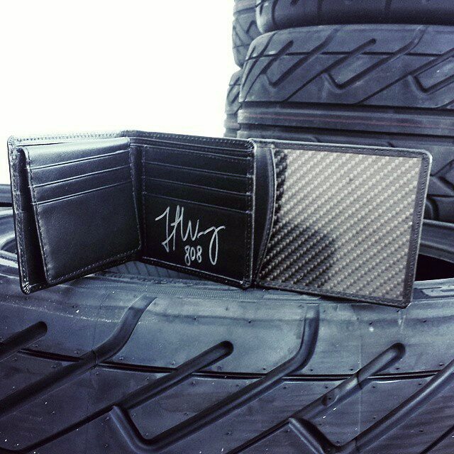 Carbon Fiber Wallets back in stock! Forrest will sign these if you leave a note on PayPal! $75 profits go to our race team to make up for the new motor we had to buy in #fdtx. Click on the link in our bio or go to Www.getnutslab.bigcartel.com #carbonfiber #carbonfiberwallet #cfwallet #carppl #drift #getnuts #getnutslab #forrestwang #realcarbonfiber