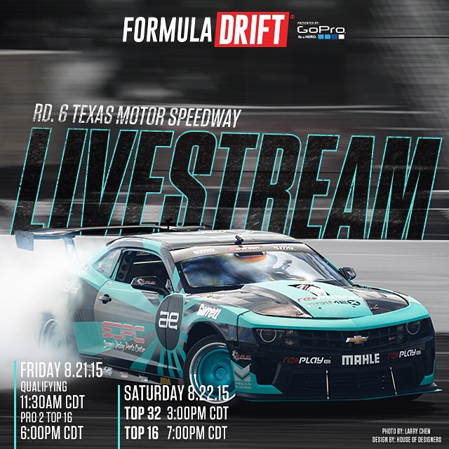 Formula DRIFT Round 6 – Fort Worth, TX Livestream Schedule | #fdtx #formulad #formuladrift