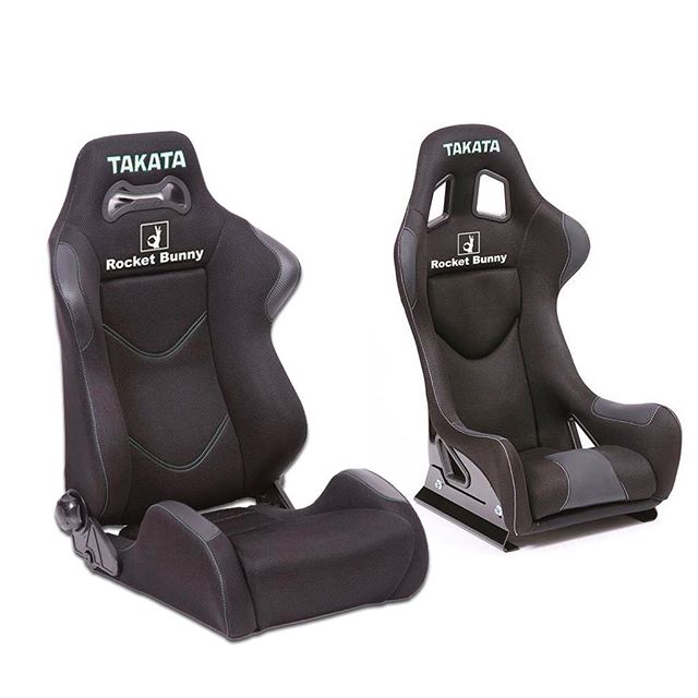 Limited Edition #RocketBunny #Takata racing seat now in stock and on SALE on #ShopGReddy.com. Just a few FIA 2015 Bucket seats left and even fewer recliners. Order yours now!