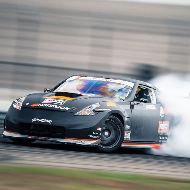 Pumped to get back out on Texas Motor Speedway! @formulad practice starts at noon for Pro1. #smokescreenengage #icantseeshit