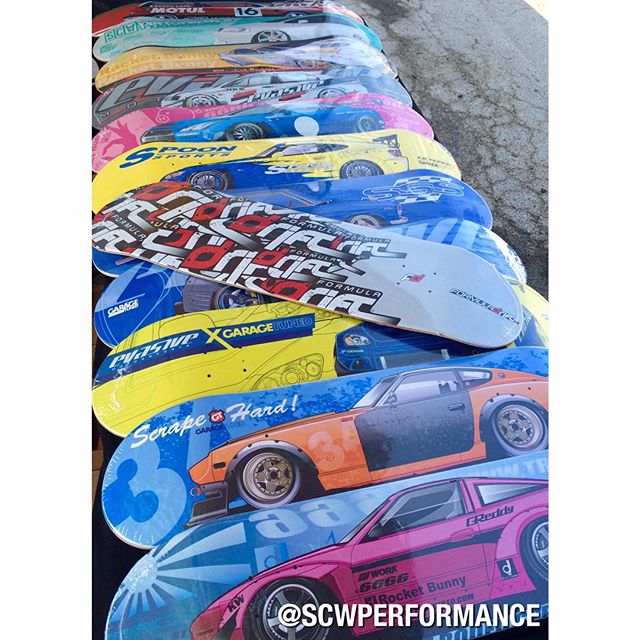 Stop by the SCW Booth across from Nitto and pick up your official skate decks and promo items! Here at Round 6 - Fort Worth, TX | #formulad #formuladrift #FDTX