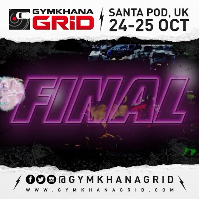 The insane race series @gymkhanagrid #gymkhanagrid @santapodraceway October 24-25 #monsterenergy @monsterenergy #failcrew ️️️
