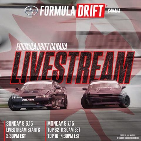 @formulad Canada's World Round will be live on eversport.tv starting tomorrow. Link to the feed is in my bio, times are listed above. #fdcanada #formulad #drifting @formuladriftcanada