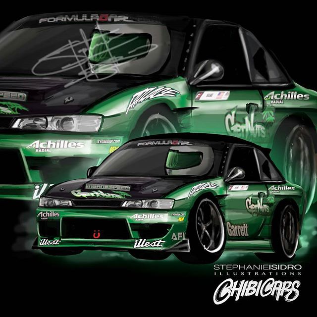 Amazing! Thanks for doing the S14! @chibicars #chibicars #chibicarseries1 #getnuts #getnutslab #forrestwang #s14