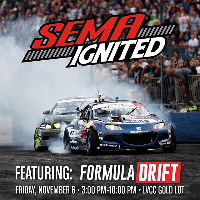 Save the date. @semashow After Party. Friday, November 6, 3:00-10:00 PM at the Las Vegas Convention Center Gold Lot