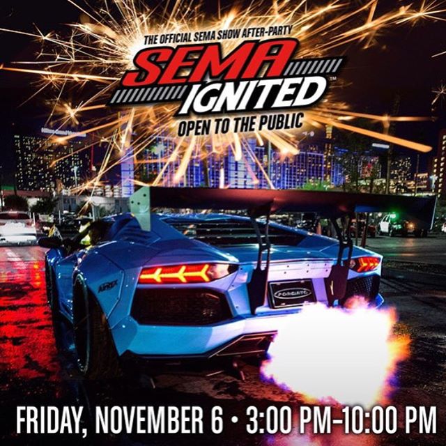 It's official. I'll be doing drift demos at this year's @semashow ignited event. Open to the public and now free if you use my code SLIDEorDAI , register at semaignited.com |
