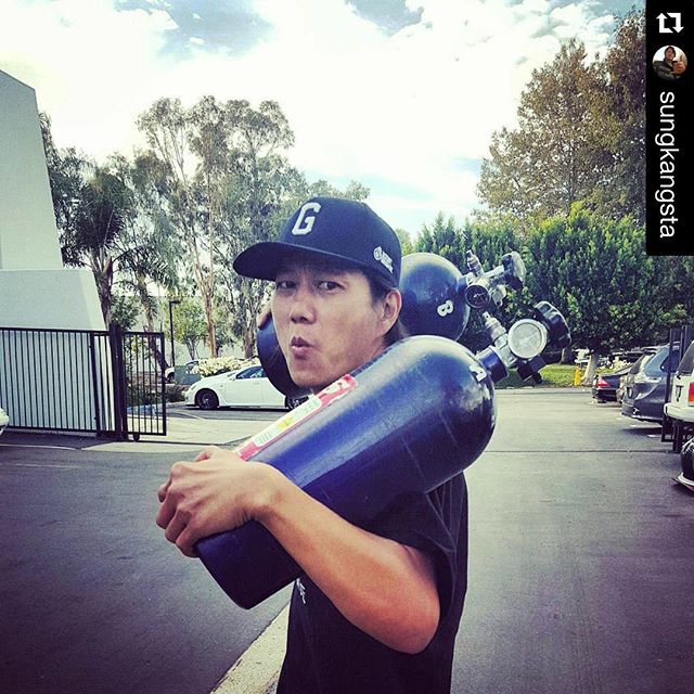 Someone found their own way to join the @BOOST_BRIGADE. @sungkangsta with some throttle in a bottle and "G" Snap back. ・・・ @sungkangsta Almost got away... https://www.facebook.com/SungKangOfficial/videos/1135005029858118/