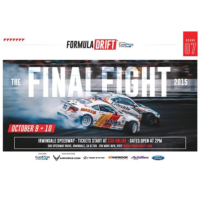 The Final Fight...Who will take the 2015 Formula DRIFT Championship?