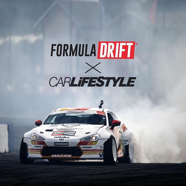 We are proud to announce our new Partnership with @carlifestyle They will be posting the dopest shots on race day, from each Formula D race, beginning with Irwindale, this coming weekend! _______________