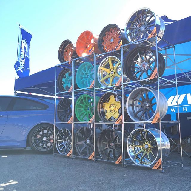 We brought some cool colors especially for the Formula D event in Irwindale! Come check it out if you're around!!