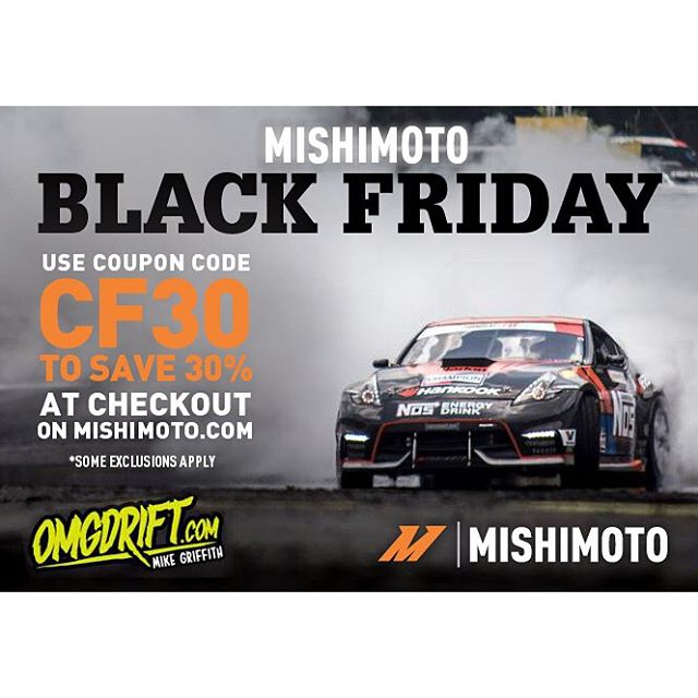 Don't forget Mishimoto’s Black Friday sale! Go to mishimo.to/chrisforsberg64 and use the coupon code CF30 at checkout to get 30% off of ANY automotive product from @mishimoto! Tell your friends!!!