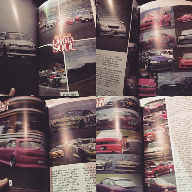 I love being part of the @driftlifemag team and providing content from here in Japan. 2016 will be busy. Happy to see my pictures on print.