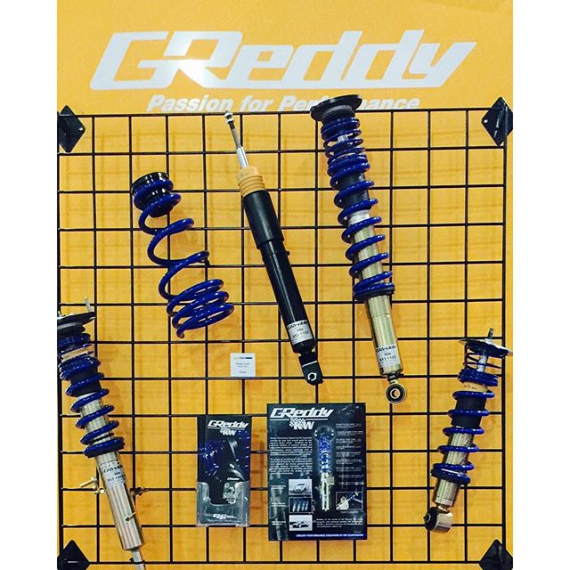 Just a few hours left at #SEMA2015. Don't forget to catch #GReddy's new high-performance collaboration with @kw_suspension - GReddy booth GReddy Performance Coilovers by KW Suspension combine the best from around world for your Japanese import vehicle. Designed for the optimum balance of traction, comfort, and adjustability for American roads and tracks, these groundbreaking systems incorporate years of Japanese tuning knowledge with highest-quality German innovation and construction standards. All systems are manufactured exclusively in KW’s state of the art factories. The combination of KW’s latest advanced low friction, pressure-resistant twin-tube damping technology, with unique GReddy specifications for damping and linear spring rates provide the ultimate in quality, performance and durability.