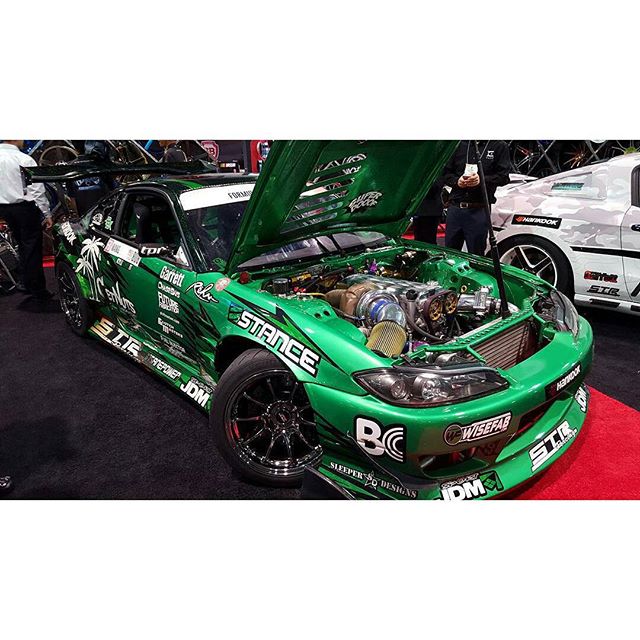 Last few hours of SEMA to stop by the @str_racing booth and see the S15 in person!