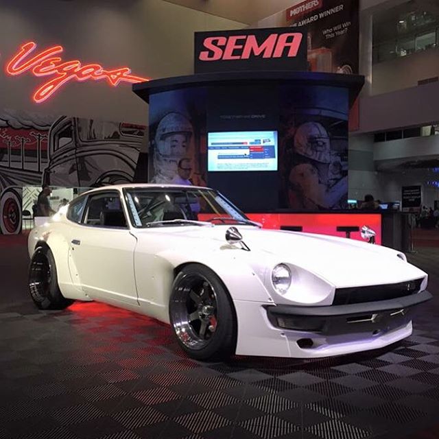 One more from earlier this week at - @sungkangsta's @greddyracing in the @semashow main lobby. What a week it's been!