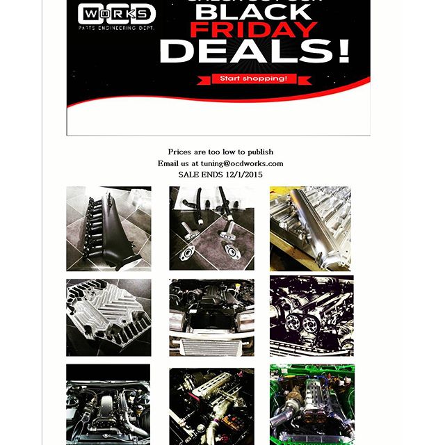 Thank you to every customer who chose to use our parts. Be sure to check out our Cyber Monday deals and save hundreds!