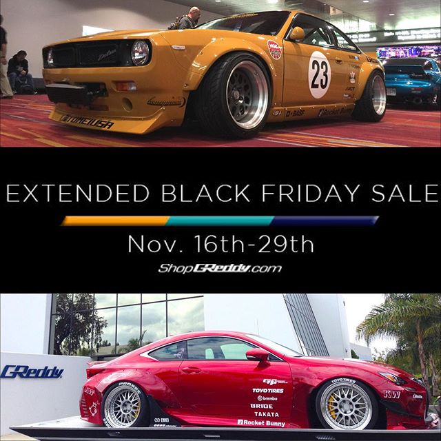 The full #ShopGReddy.com Extended Sale starts tomorrow. But until then, check out a few preview items. Like savings on in-stock full aero kits - save big on & kits as well as the ultra cool full conversion kit!