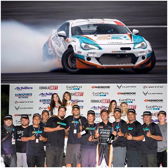 is thankful for all the @formulad fans and partners, who have been behind @kengushi and the Team. In our 4th season, 2015 has brought 2nd overall in the pro championship, with 4 event podiums, 2 top Qualifiers, numerous OMTs, crew and team manager awards and #KenGushi's Spirit of Drifting award. And contributed to @scionracing's Manufacturer's Championship and @hankookusaracing's Tire Manufacturer's championship. Happy Thanksgiving from @greddyracing