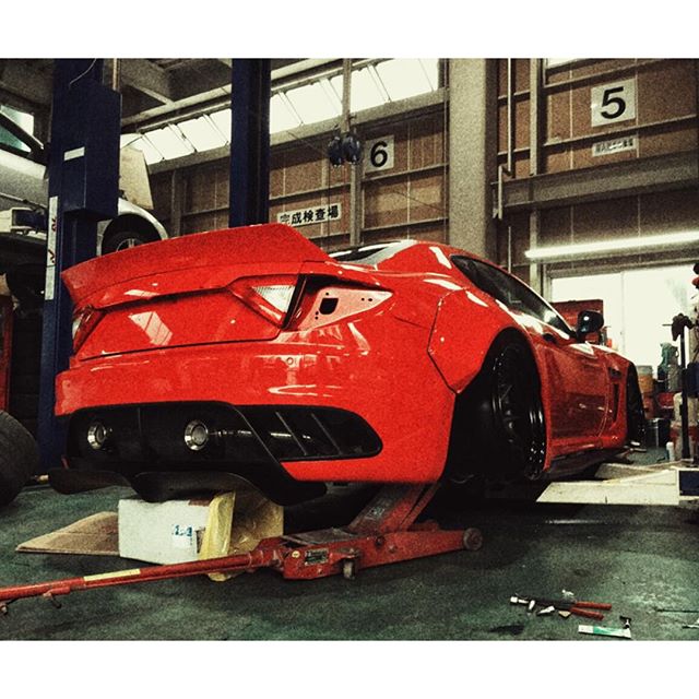 LIBERTY WALK自由に歩く★★★ LB★WORKS×Fairy Design Maserati is coming soon at Tokyo Auto Salon!! @forgiato