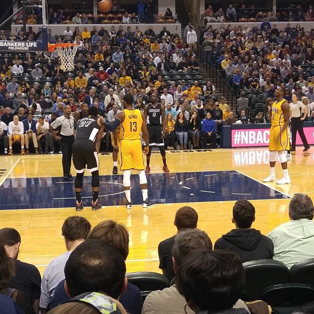 Pacers vs heat game.