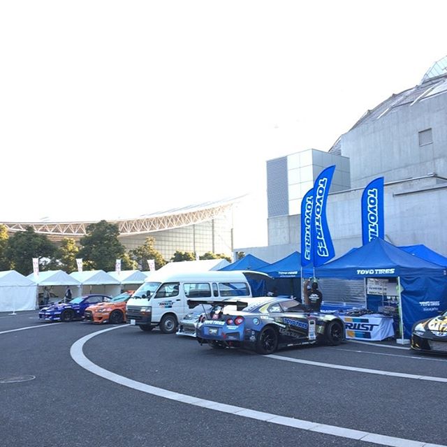 TOKYO AUTO SALON 2016 and D1GP Kick Off Drift. いよいよ今日からです！ 屋外イベント会場は15:00オープンですよー♪
