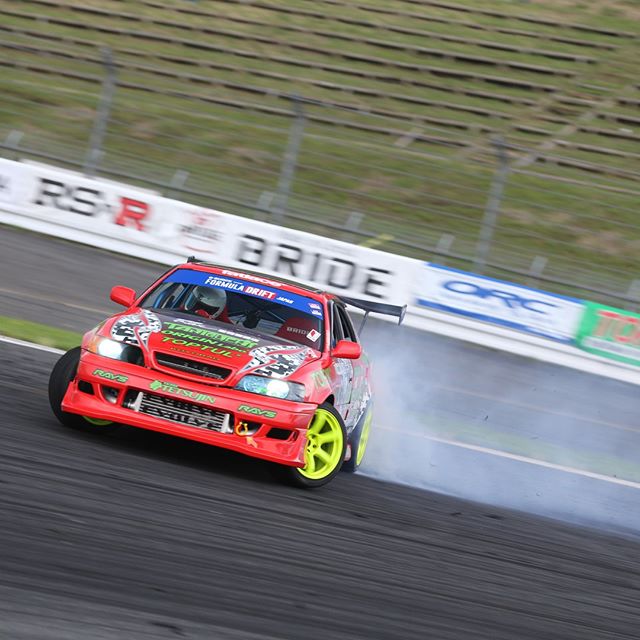 Formula Drift Japan @atsushi_tany at Fuji International Speedway