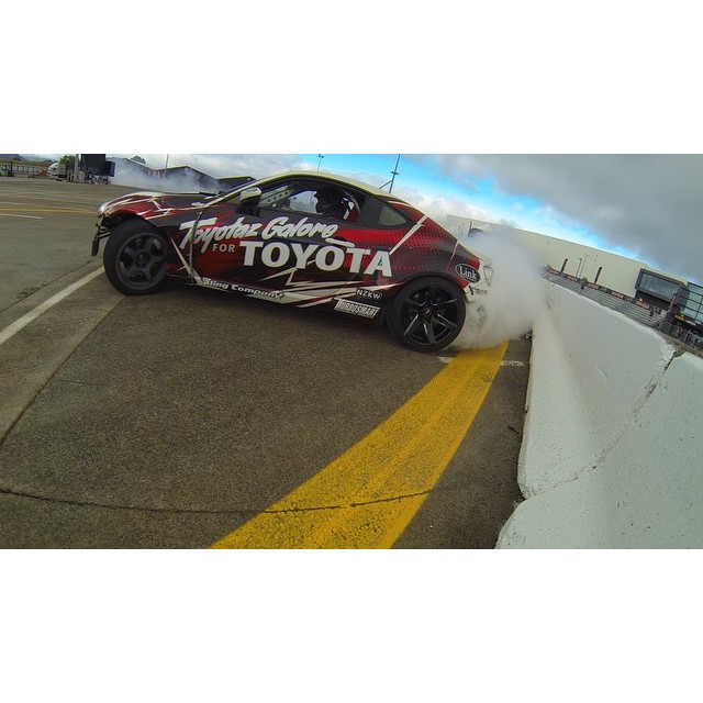 Getting some practice runs in the 2jz powered GT86 at yesterday. @Wisefab @d1nz