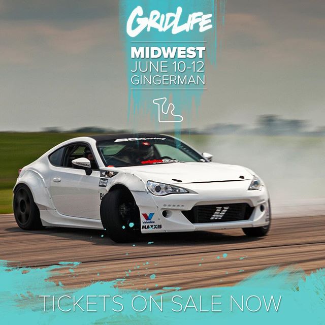 Stoked to be headed back to Midwest this year June 10-11 at @gingermanraceway. Who's coming out to party with us? It was my favorite event from 2105. Hit the link in my profile to pre order your tickets now. @tothegrid