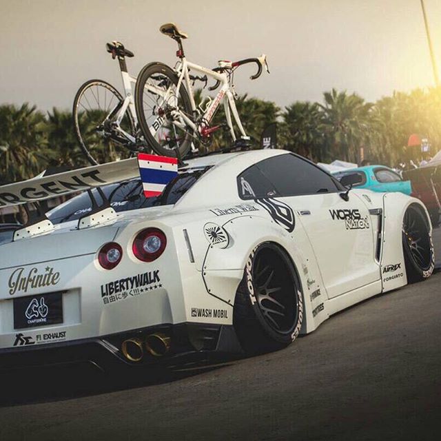 LB WORKS GTR in Thailand!! Looks perfect!! Absolutely no match for the Godzilla!! Special thanks to @infinite_motorsport & @zentrady_lb @libertywalkkato