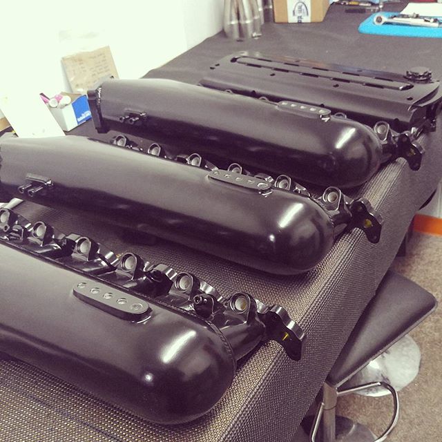 Ocdworks intake manifold is finally coming out of powder coated finished.