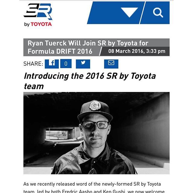Beyond excited to announce Iam officially apart of the @scionracing team this year with long time @scion drivers @kengushi and @fredricaasbo. It's going to be another great season in @formulad.