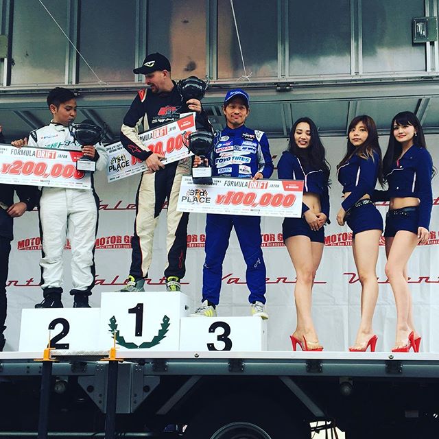 Formula drift Japan Round.1 Suzukatwin circuit. 1st ANDREW GRAY 2nd DAICHI OUSHIRO 3rd SEIMI TANAKA Congratulations!!
