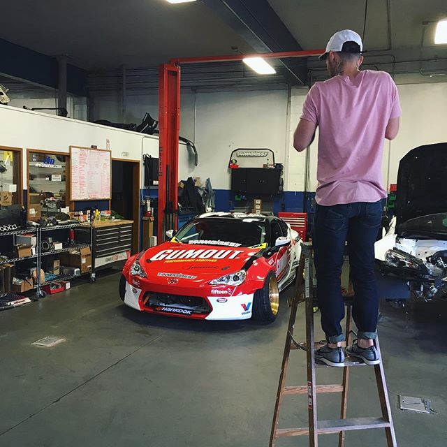 Was awesome having my homie @yaer_productions come to @namelessperformance to shoot the new livery and supply all the rad photos I have been posting lately. @formulad rd1 is close!