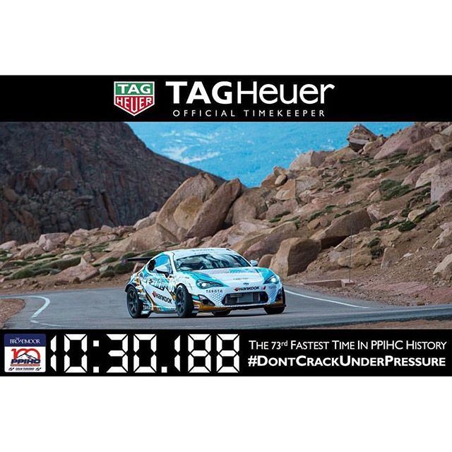 It's amazing to realize our attempt is the 73rd quickest up the mountain in it's 99years of history. ・・・ @ppihc1916 The @TAGHeuer is on with only 73 days until the 100th anniversary race of @TheBroadmoor Brought to you by @theGranTurismo! With an off-weekend scheduled for the last weekend in June during the 2014 @formulad Championship season Ken Gushi (@kengushi) decided enter his FD competition FR-S in the PPIHC. When mechanical issues prevented Gushi from recording a qualifying run he was forced to run as the last vehicle of the day; when rain, hail, and snow on course are more than common. Despite a challenging Race Week, Gushi and his crew were able to pull everything together and place third in Time Attack 1 while claiming the 74th fastest time in PPIHC history. Year: 2014 | Rider: Ken Gushi | Entry: 2013 Scion FR-S | Time: 10:30.188 Photo from the PPIHC Archives - Photographer Scott Paine | | | | @VisitPikesPeak @VisitCOS @scion @scionracing by @toyotaracing @greddyracing