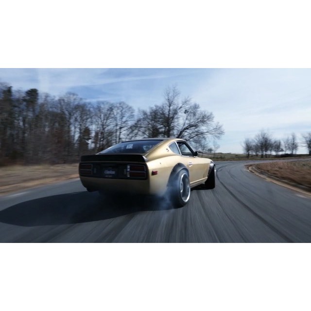 Check out Part 2 of in my profile. Jason from @engineeringexplained and I give you an in depth look at the physics behind the upgraded rear suspension on my Datsun 280Z. @uti.tech x @donutmedia