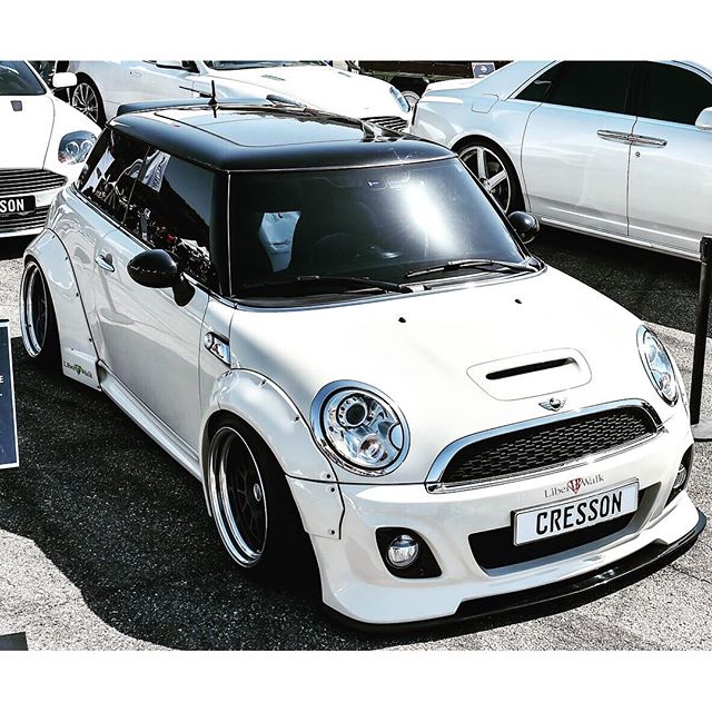 First LB WORKS Mini Cooper in Korea!! We hope more LB cars is coming soon!! Special thanks to @cresson_automotive & @jinperformanceusa @libertywalkkato
