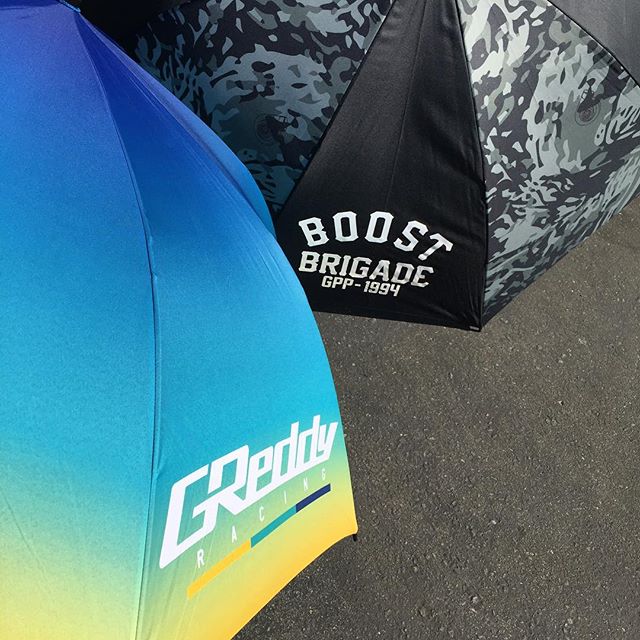 Stay dry or stay cool. New gradient umbrellas on #shopgreddy.com and @boost_brigade camo umbrellas on #boostbrigade.com Get yours now!