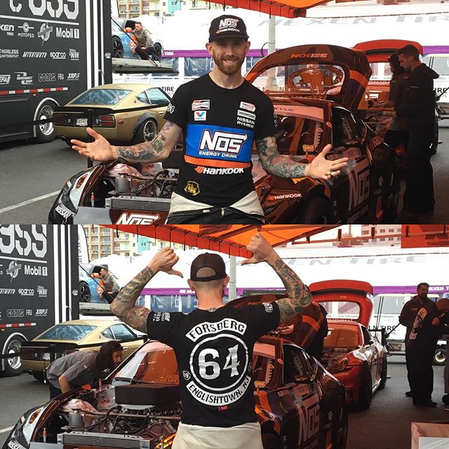 You can now buy my team shirt at @thehoonigans booth at @formulad Long Beach! Get one before they run out!!!