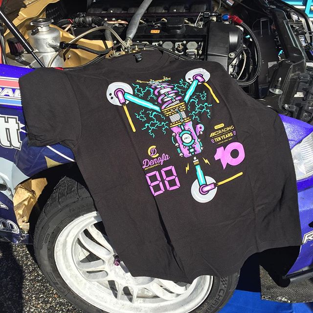Dropping this new flux capacitor @bcracingna t-shirt this weekend. Drop by our booth and check it out. - @chelseadenofa