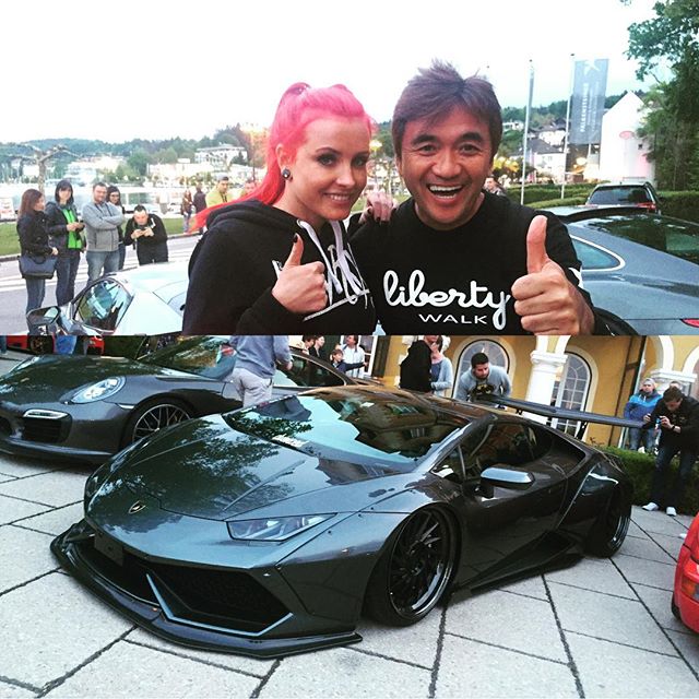 First LB WORKS Huracan & First woman's LB WORKS owner in Europe!! Great to meet @lexyroxx & @getdumped !! Essen motor show will be great in this year!! We will do great performance!! @libertywalkkato